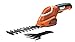 foto Black+Decker Akku-Strauch- und Grasschere werkzeugloser Klingenwechsel (7 V, Laufzeit ca. 50min, leichtes Gewicht inkl. Ladekabel und Ladestation, 3 Stufen-Ladestandanzeige) schwarz orange, GSL700 2024-2023