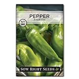 photo: You can buy Sow Right Seeds - Anaheim Pepper Seeds for Planting - Non-GMO Heirloom Packet with Instructions to Plant and Grow an Outdoor Home Vegetable Garden - Productive Chili Peppers - Wonderful Gardening Gift online, best price $4.99 new 2024-2023 bestseller, review