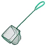photo: You can buy Pawfly 4 Inch Aquarium Net Fine Mesh Small Fish Catch Nets with Plastic Handle - Green online, best price $4.99 new 2024-2023 bestseller, review