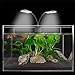 foto Foreverup LED Aquarium Licht, Aquarium Beleuchtung mit Clip, Clip-on Aquarium Lampe Fish Tank Lights Aquarium Clip Licht für Fisch Tank Pflanze, Zierfische, Wasserpflanzen, EU-Stecker (weißes Licht) 2024-2023