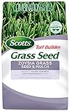 photo: You can buy Scotts Turf Builder Grass Seed Zoysia Grass Seed and Mulch, 5 lb. - Full Sun and Light Shade - Thrives in Heat & Drought - Grows a Tough, Durable, Low-Maintenance Lawn - Seeds up to 2,000 sq. ft. online, best price $53.98 new 2024-2023 bestseller, review