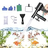 photo: You can buy Aquarium Gravel Cleaner, New Quick Water Changer with Air-Pressing Button, Fish Tank Sand Cleaning Kit Aquarium Siphon Vacuum Cleaner with Water Hose Controller Clamp online, best price $21.97 new 2024-2023 bestseller, review