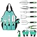 photo Glaric Gardening Tool Set 10 Pcs, Aluminum Garden Hand Tools Set Heavy Duty with Garden Gloves ,Trowel and Organizer Tote Bag ,Planting Tools ,Gardening Gifts for Women Men 2024-2023
