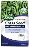photo: You can buy Scotts Turf Builder Grass Seed Heat-Tolerant Blue Mix For Tall Fescue Lawns, 3 Lb. - Full Sun and Partial Shade -Superior Resistance to Heat, Drought and Disease - Seeds up to 750 sq. ft. online, best price $29.93 new 2024-2023 bestseller, review