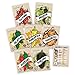 photo Hot Pepper Seeds Variety Pack - 100% Non GMO – Habanero, Jalapeno, Cayenne, Anaheim, Hungarian Hot Wax, Serrano, Poblano. Heirloom Chili Pepper Seeds for Planting in Your Organic Garden 2024-2023