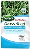 photo: You can buy Scotts Turf Builder Grass Seed Kentucky Bluegrass Mix - 7 lb., Use in Full Sun, Light Shade, Fine Bladed Texture, and Medium Drought Resistance, Seeds up to 4,660 sq. ft. online, best price $40.29 ($5.76 / Pound) new 2024-2023 bestseller, review