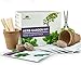 foto Herb Garden Kit - Grow Your Own Kitchen Herbs Indoor - Set regalo del giardiniere - 5 pacchetti di semi di erbe, basilico, prezzemolo, timo, coriandolo, aneto e forbici alle erbe con 3 lame 2024-2023