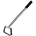 photo Walensee Mini Action Hoe for Weeding Stirrup Hoe Tools for Garden Hula-Ho with 14- Inch Scuffle Loop Hoe Gardening Weeder Cultivator, Sharp Durable Metal Handle Weeding Rake with Cushioned Grip, Grey 2024-2023