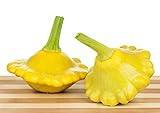 foto: jetzt Gelbe Ufo Zucchini Yellow Squash - 20 Samen Online, bester Preis 3,59 € neu 2024-2023 Bestseller, Rezension