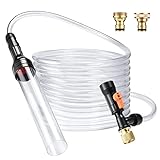 photo: You can buy Piosoo Aquarium Water Changer Kit, Automatic Vacuum Siphon Fish Tank Gravel Cleaner Tube - Universal Quick Pump Aquarium Water Changing and Filter Tool with 30ft Long Hose online, best price $34.99 new 2024-2023 bestseller, review