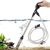photo: You can buy hygger Small Gravel Vacuum for Aquarium, Manual 80GPH Aquarium Gravel Cleaner Low Water Level Water Changer Fish Tank Cleaner with Pinch or Grip Run in Seconds Suction Ball Adjustable Length online, best price $17.99 new 2024-2023 bestseller, review