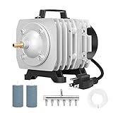 photo: You can buy VIVOHOME 32W 950 GPH 60L/min 6 Outlets Commercial Air Pump with 2 PCS 4 x 2 Inch Airstones and 25-ft Air Tubing Combo, 3 Sets online, best price $54.99 new 2024-2023 bestseller, review