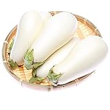 photo: You can buy Unique Eggplant Seeds for Planting, Casper White - 1 g 200+ Seeds - Non-GMO, Heirloom Egg Plant Seeds - Home Garden Vegetable White Eggplant Seeds - Sealed in a Beautiful Mylar Package online, best price $3.29 new 2024-2023 bestseller, review