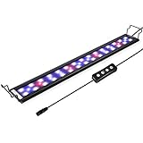 photo: You can buy Hygger 9W Full Spectrum Aquarium Light with Aluminum Alloy Shell Extendable Brackets, White Blue Red LEDs, External Controller, for Freshwater Fish Tank (12-18 inch) online, best price $18.99 new 2024-2023 bestseller, review