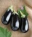 photo David's Garden Seeds Eggplant Nadia 7492 (Black) 25 Non-GMO, Hybrid Seeds 2024-2023