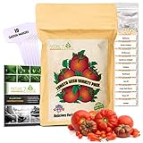 photo: You can buy NatureZ Edge Heirloom Tomato Seeds for Planting Home Garden - 10 Heirloom Tomatoes Variety Pack and 10 Garden Markers - Non GMO Heirloom Tomatoes Seeds - Beefsteak, Jubilee, Cherry, Roma, and More online, best price $13.97 new 2024-2023 bestseller, review
