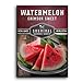 photo Survival Garden Seeds - Crimson Sweet Watermelon Seed for Planting - Packet with Instructions to Plant and Grow Large Delicious Watermelons in Your Home Vegetable Garden - Non-GMO Heirloom Variety 2024-2023