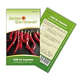 foto: jetzt Chili De Cayenne Samen - Capsicum annuum - Chilisamen - Gemüsesamen - Saatgut für 30 Pflanzen Online, bester Preis 1,99 € (0,07 € / stück) neu 2024-2023 Bestseller, Rezension