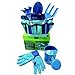 foto Queta Juego de Herramientas de jardinería para niños 6 Piezas Set Kids Gardening Toys con regadera Guantes Pala rastrillo Juguete de Jardinería Al Aire Libre con Bolsa (azul) 2024-2023