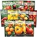 photo Sow Right Seeds - Tomato Seed Collection for Planting - 10 Varieties with Many Sizes, Shapes, and Colors - Non-GMO Heirloom Packets with Instructions for Growing a Home Vegetable Garden - Great Gift 2024-2023