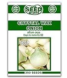 photo: You can buy Crystal Wax Onion Seeds - 350 Seeds Non-GMO online, best price $1.59 new 2024-2023 bestseller, review