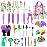 photo: You can buy 83 Pcs Garden Tools Set Succulent Tools Set,Heavy Duty Floral Gardening Kit with Storage Organizer and Hand Gloves,Adorable Outdoor Gardening Gifts Tools for Women online, best price $28.99 new 2024-2023 bestseller, review