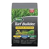 photo: You can buy Scotts Turf Builder Triple Action1 - Combination Weed Control, Weed Preventer, and Fertilizer, 33.94 lbs., 12,000 sq. ft. online, best price $76.00 new 2024-2023 bestseller, review