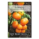 photo: You can buy Sow Right Seeds - Kellogg's Breakfast Tomato Seed for Planting - Non-GMO Heirloom Packet with Instructions to Plant a Home Vegetable Garden online, best price $4.99 new 2024-2023 bestseller, review