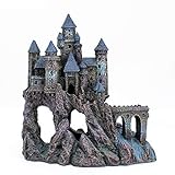 photo: You can buy Penn-Plax Castle Aquarium Decoration Hand Painted with Realistic Details Over 14.5 Inches High Part A online, best price $55.00 new 2024-2023 bestseller, review