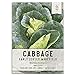 photo Seed Needs, Early Jersey Wakefield Cabbage (Brassica oleracea) Single Package of 300 Seeds Non-GMO 2024-2023