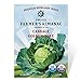 photo The Old Farmer's Almanac Heirloom Cabbage Seeds (Golden Acre) - Approx 950 Seeds 2024-2023