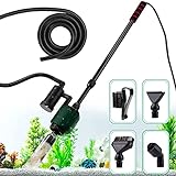 photo: You can buy QODISA Aquarium Gravel Cleaner, New Upgrade Quick Vacuum Water Changer with Electric Automatic Removable Fish Tank Cleaning Tools Sand Cleaner Accessories Siphon Universal Pump Aquarium Water Changing online, best price $35.99 ($35.99 / Pound) new 2024-2023 bestseller, review