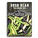 photo Survival Garden Seeds - Tri-Color Bean Seed for Planting - Packet with Instructions to Plant and Grow Yellow, Purple, and Green Bush Beans in Your Home Vegetable Garden - Non-GMO Heirloom Variety 2024-2023