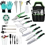 photo: You can buy Heavy Duty Garden Tool Set with Soft Rubberized Non-Slip Gardening Tools, 20 PCS Gardening Tools Set Succulent Tools Set Stainless Steel Garden kit Tools for Men Women online, best price $25.99 new 2024-2023 bestseller, review