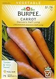 photo: You can buy Burpee 65821 Carrot Danvers Half Long Seed Packet online, best price $5.49 new 2024-2023 bestseller, review