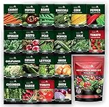 photo: You can buy 20 Heirloom Seeds for Planting Vegetables and Fruits, 4800 Survival Seed Vault and Doomsday Prepping Supplies, Gardening Seeds Variety Pack, Vegetable Seeds for Planting Home Garden Non GMO online, best price $19.97 new 2024-2023 bestseller, review
