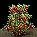 photo QUMY Large Aquarium Plants Artificial Plastic Fish Tank Plants Decoration Ornament for All Fish 12.6 inch Tall 7.09 inch Wide (Wine Red) 2024-2023