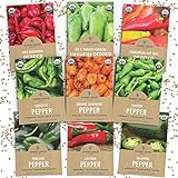 photo: You can buy Organic Hot Pepper Seeds Variety Pack - 9 Unique Packets Non-GMO USDA Certified Organic Sweet Yards Seed Co online, best price $14.97 ($1.66 / Count) new 2024-2023 bestseller, review