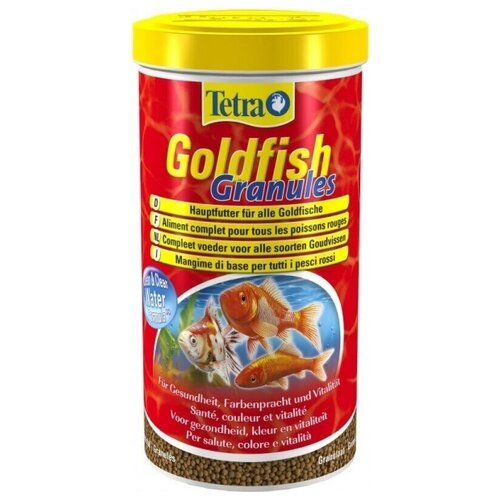 Сухой корм  для  рыб Tetra Goldfish Granules, 1 л, 315 г фото, описание