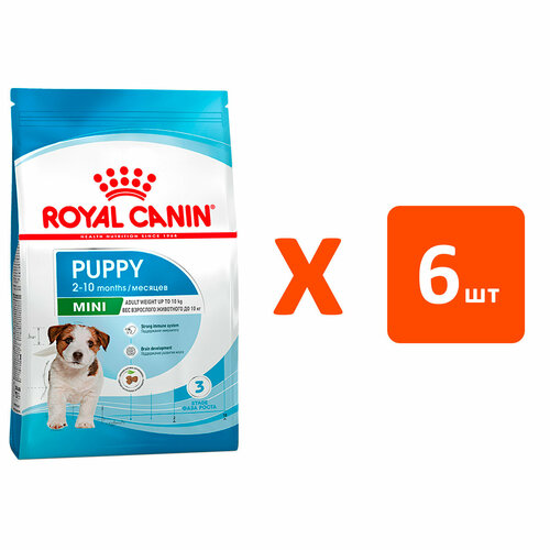 ROYAL CANIN MINI PUPPY для щенков маленьких пород (2 кг х 6 шт) фото, описание