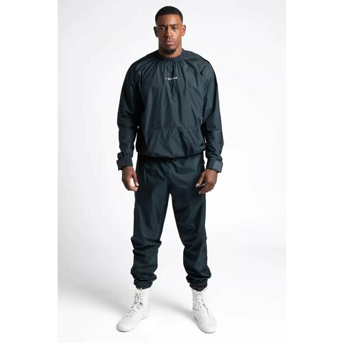 Костюм сауна для похудения Boxraw Sauna Suit 2.0, BXRW-SHSS, темно-серый, M фото, описание