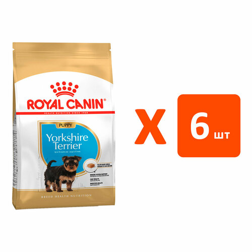 ROYAL CANIN YORKSHIRE TERRIER PUPPY для щенков йоркширский терьер (1,5 кг х 6 шт) фото, описание