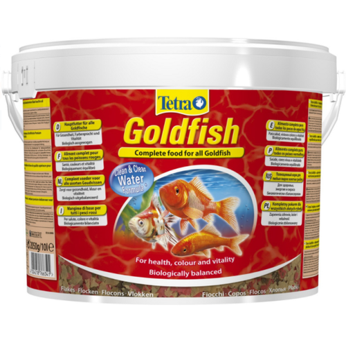 фото Tetra Goldfish Flakes 10л хлопья, купить онлайн за 8764 рубл.