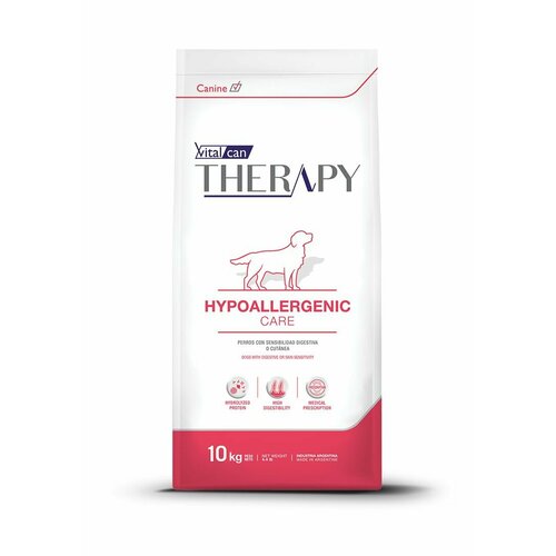 Сухой корм Vitalcan Therapy Canine Hypoallergenic Care для собак всех возрастов при аллергии, 10 кг фото, описание