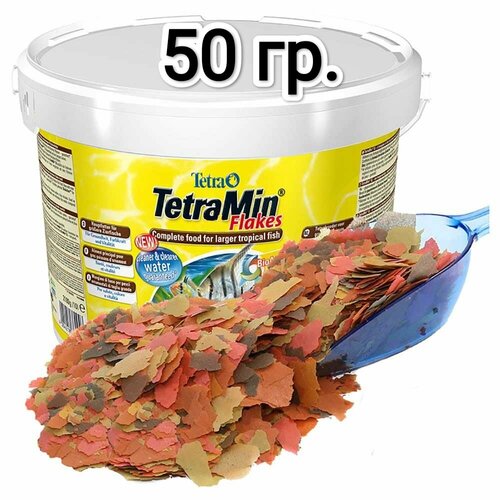 Сухой корм для рыб Tetra Min Flakes, 50гр фото, описание