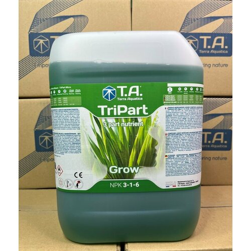 Удобрение TriPart Grow Terra Aquatica/ Flora Grow GHE 10 л EU фото, описание