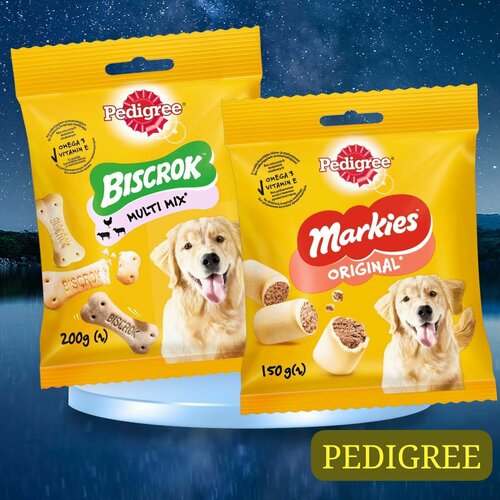 Лакомство для собак, Pedigree Markies150гр и Biscrok200гр фото, описание