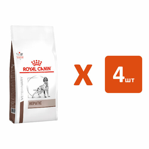 ROYAL CANIN HEPATIC HF16 для взрослых собак при заболеваниях печени (6 кг х 4 шт) фото, описание