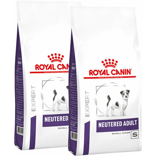 Сухой корм ROYAL CANIN NEUTERED ADULT SMALL DOG S для взрослых кастрированных и стерилизованных собак маленьких пород (0,8 + 0,8 кг) фото, описание