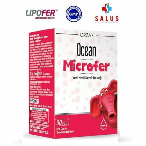 (Ocean Microfer drops) Оушен Микрофер капли, 30 мл. ORZAX. Турция фото, описание